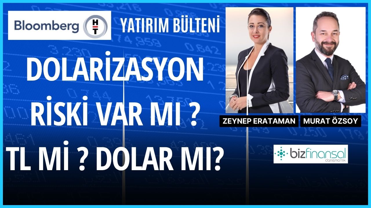 Dolarizasyon Riski Var Mı ? TL mi ? Dolar mı ?